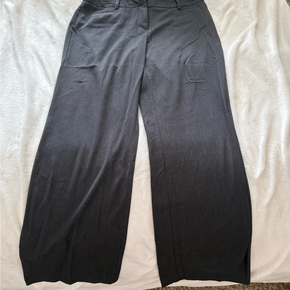 Women’s Apt 9 Classic Curvy charcoal gray Dress Pants Size 6 - Picture 2 of 5